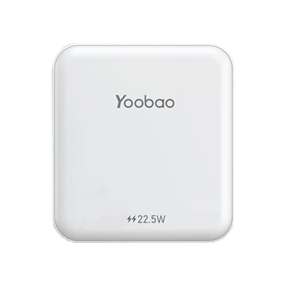 JIBGO - จิ๊บโก จำหน่ายสินค้าหลากหลาย และคุณภาพดี | POWER BANK (แบตเตอรี่สำรอง) YOOBAO Q10C 10000 mAh PD3.0 (WHTE)
